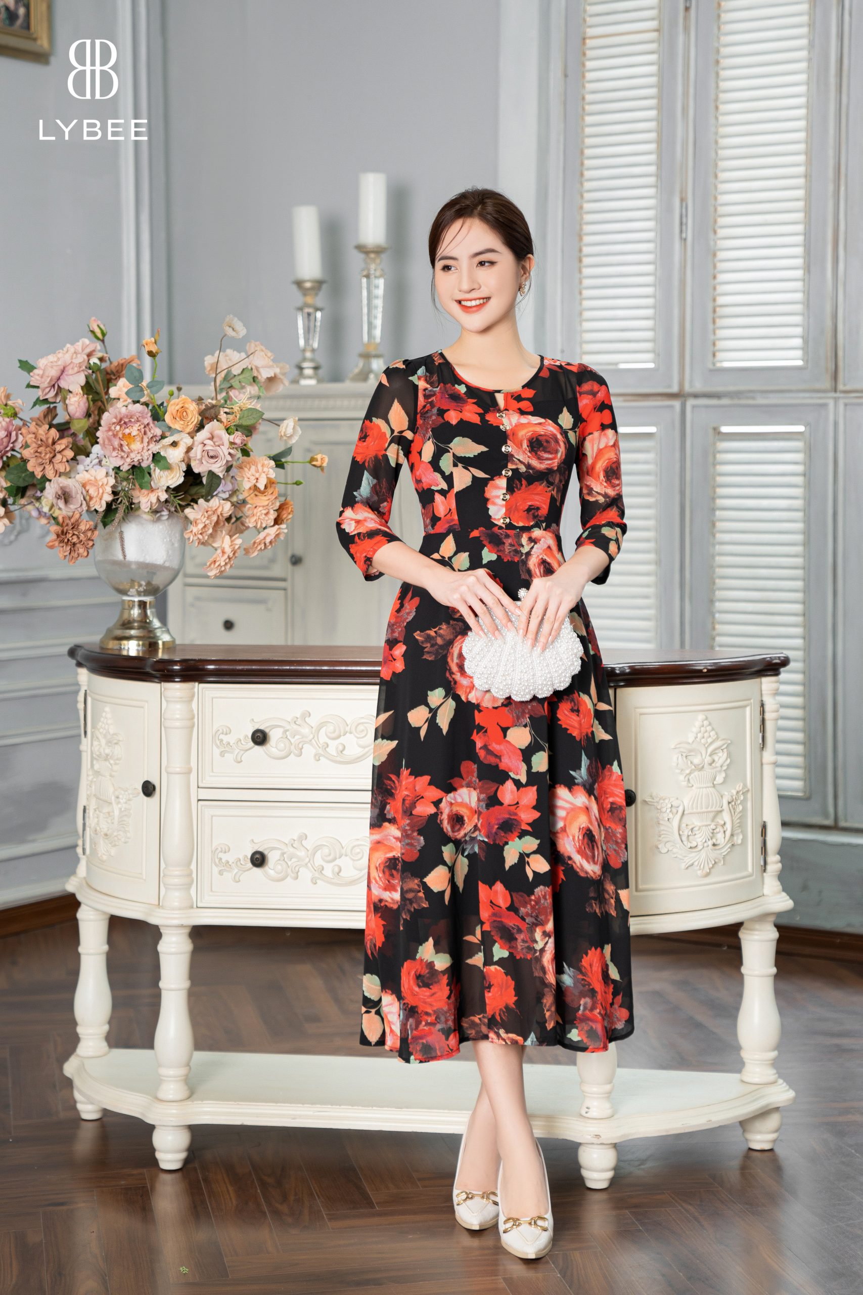 Chân Váy Xòe Cho Tuổi Trung Niên Hack Tuổi Đỉnh  Ngọc Bích Fashion